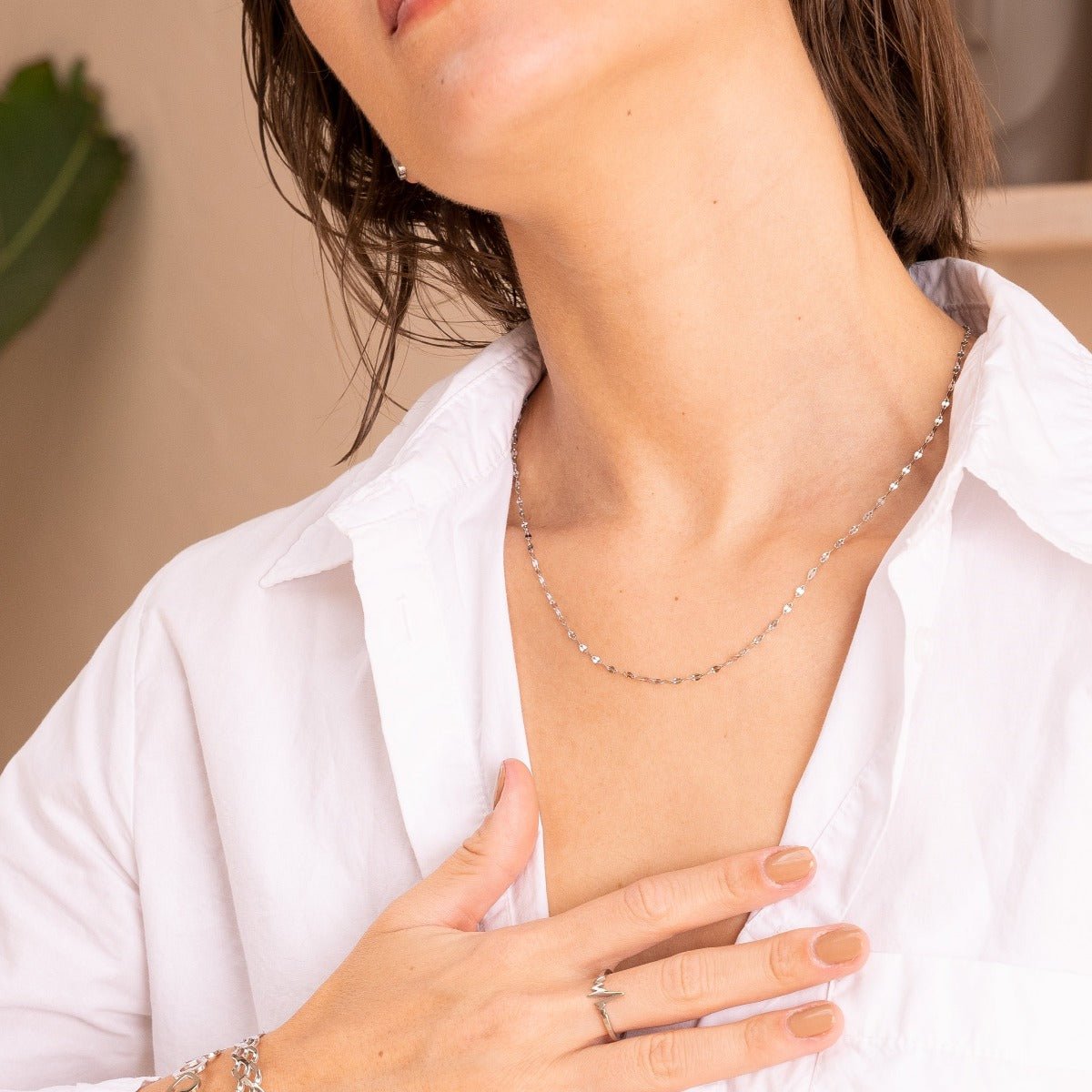 Necklaces Current Destiny - Silver - Uranos 