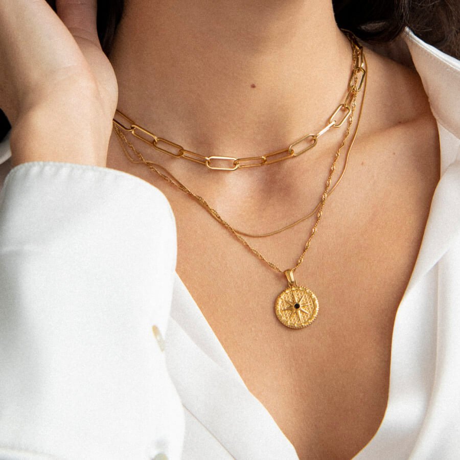 Necklaces Estrela Rosa dos Ventos  - Uranos 