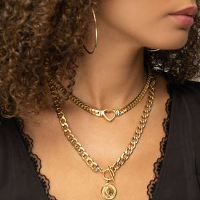 Necklaces Gargantilha Coração Minimalist  - Uranos 