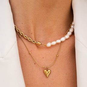 Necklaces Life Love Coração  - Uranos 