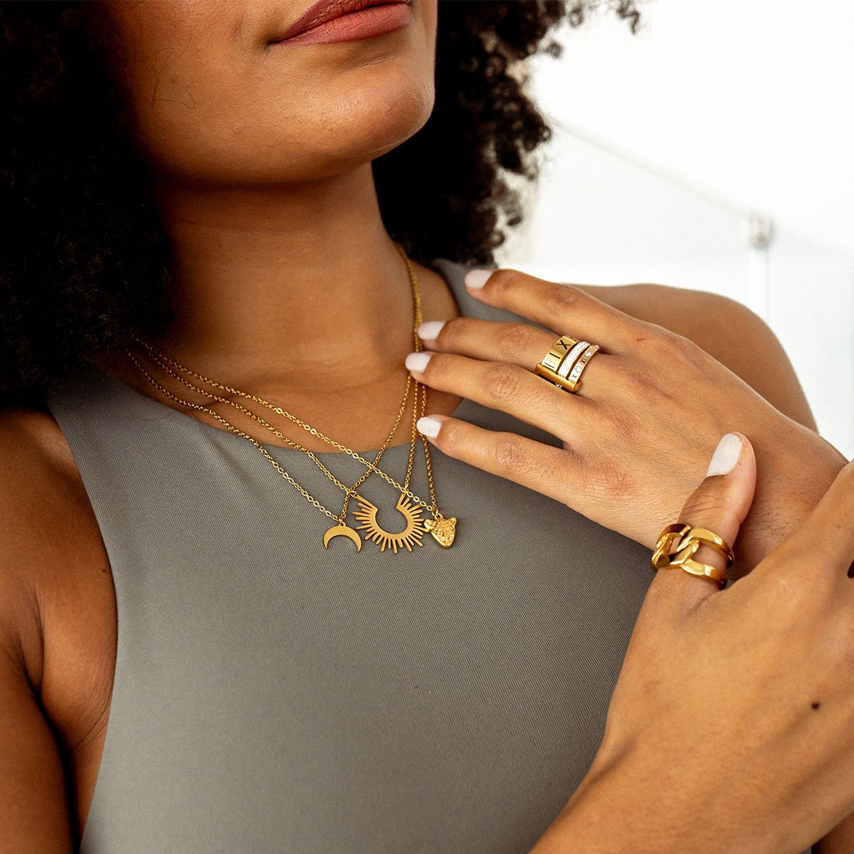 Necklaces Spike Pingente  - Uranos 