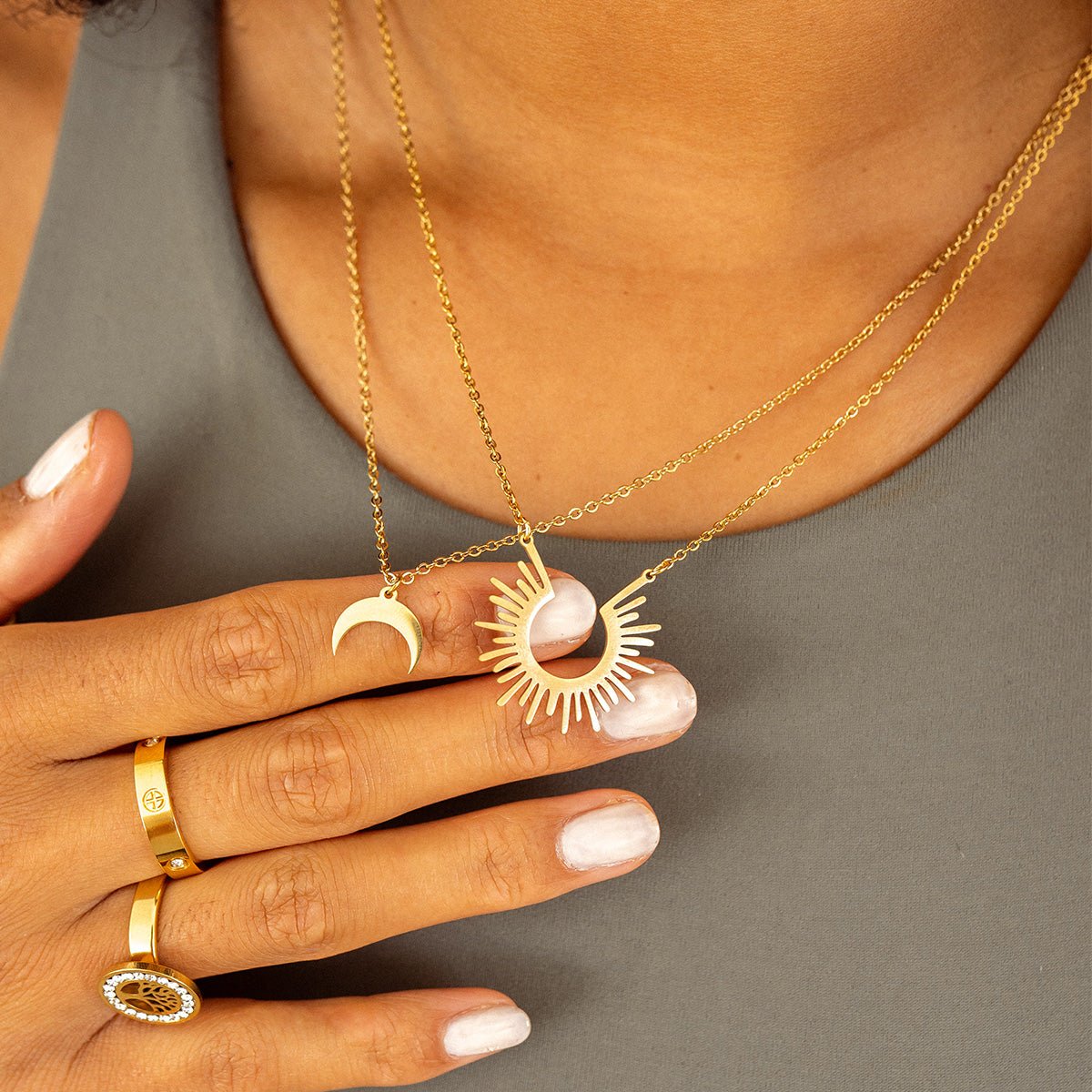 Necklaces Spike Pingente  - Uranos 