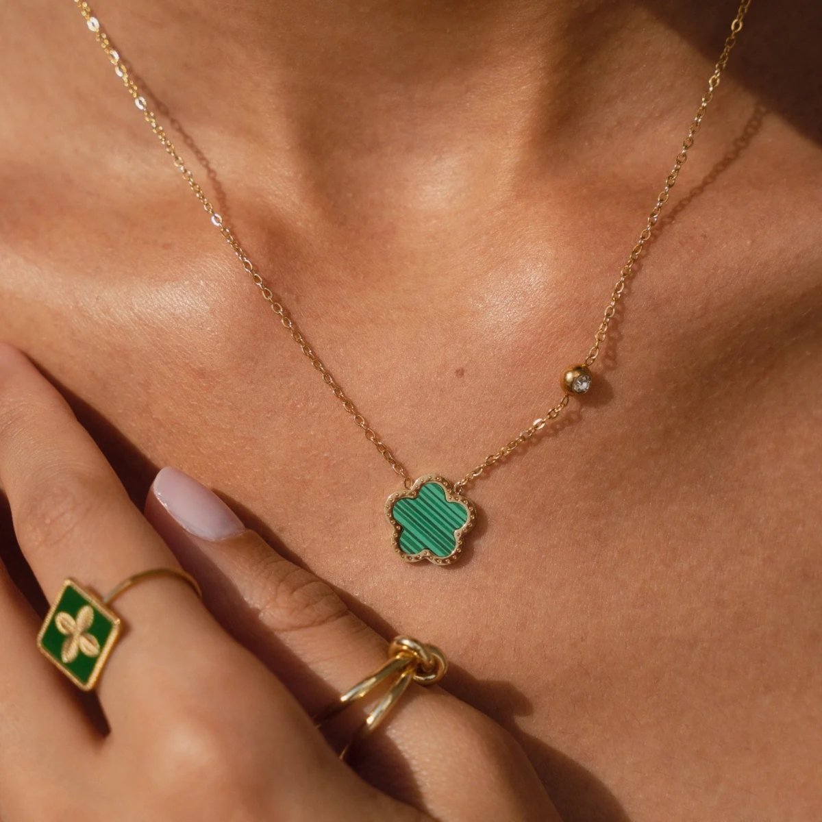 Necklaces Trevo Alhambra Inspiração  - Uranos 